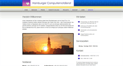 Desktop Screenshot of hamburger-computernotdienst.de