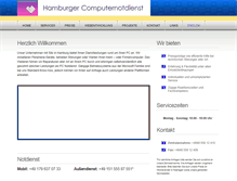 Tablet Screenshot of hamburger-computernotdienst.de